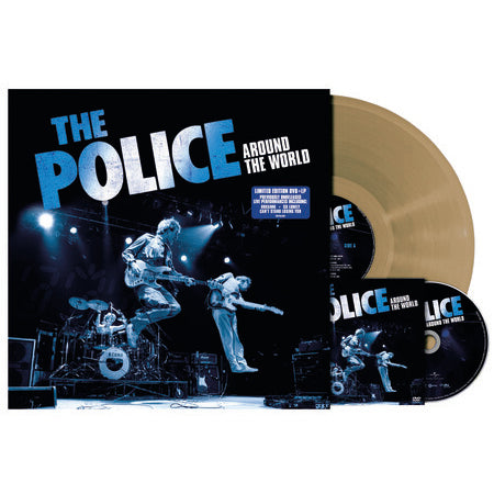 The Police - Around The World Restored & Expanded: Limited Edition Gold LP/DVD