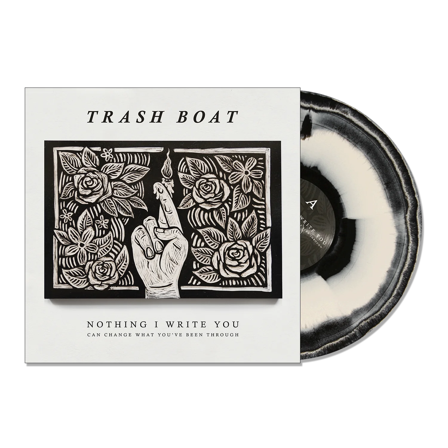 Trash Boat - Nothing I Write You Can Change What You've Been Through: White + Black Swirl Vinyl LP