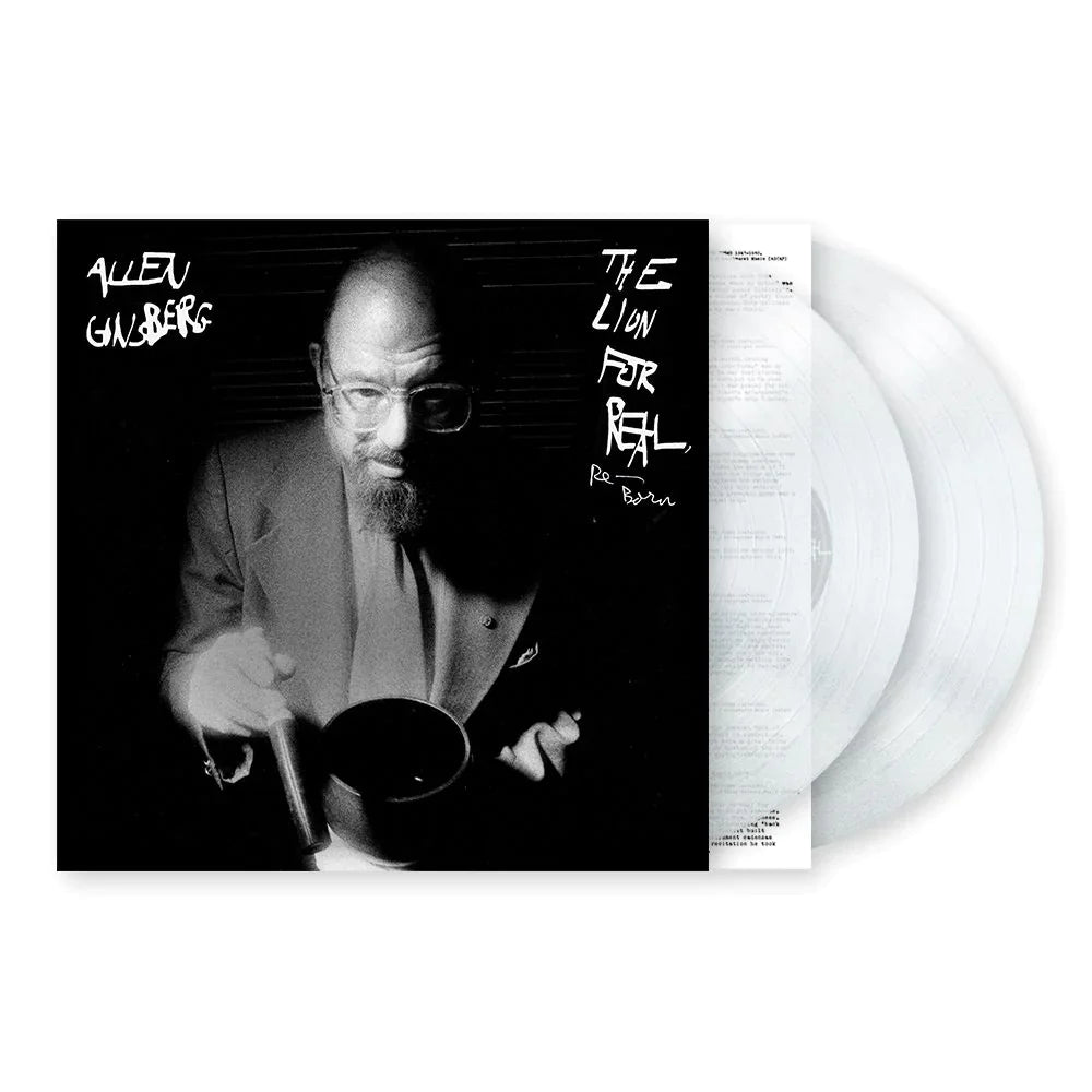 Allen Ginsberg - The Lion For Real, Re-born: Limited Clear Vinyl 2LP