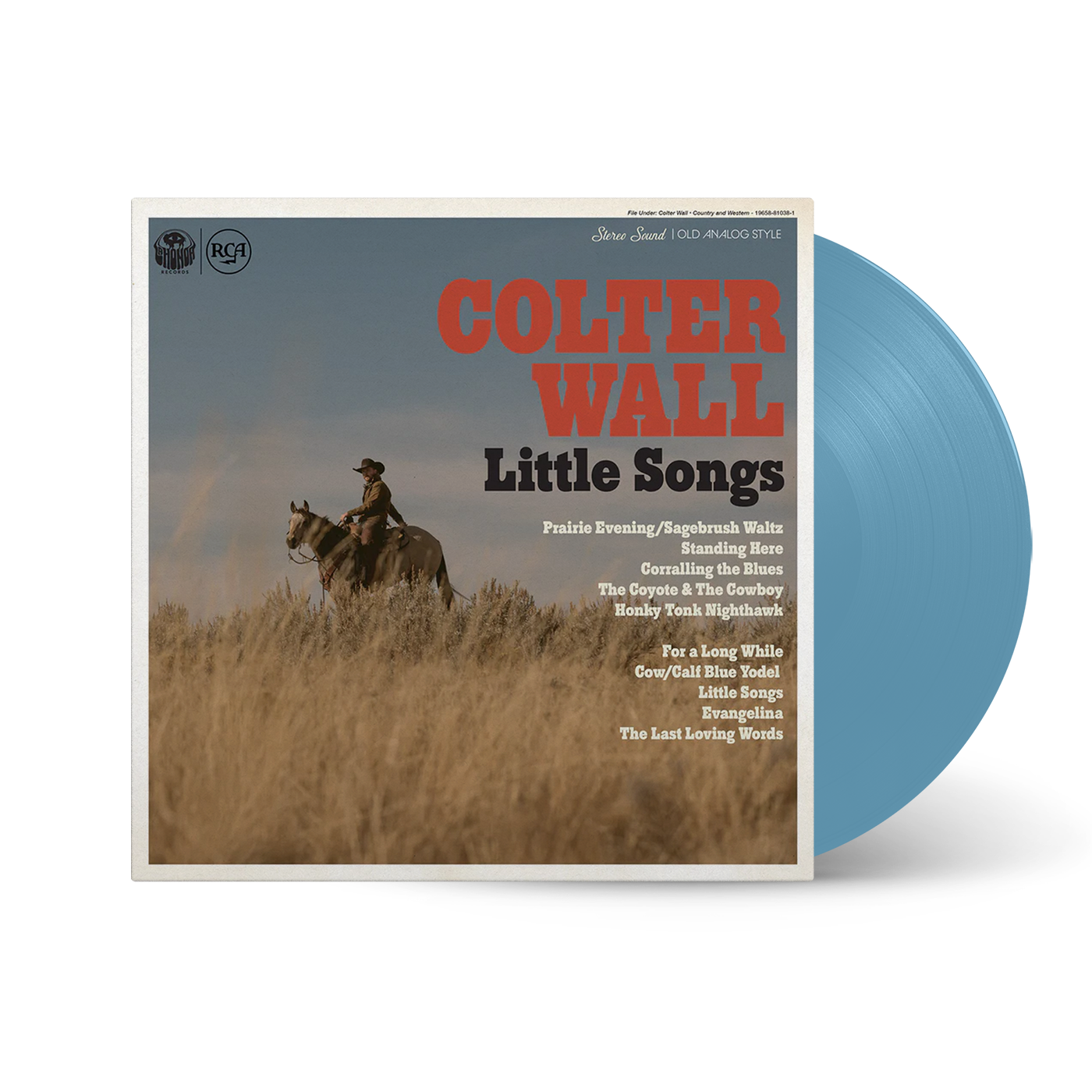 Colter Wall - Little Songs: Limited Blue Vinyl LP