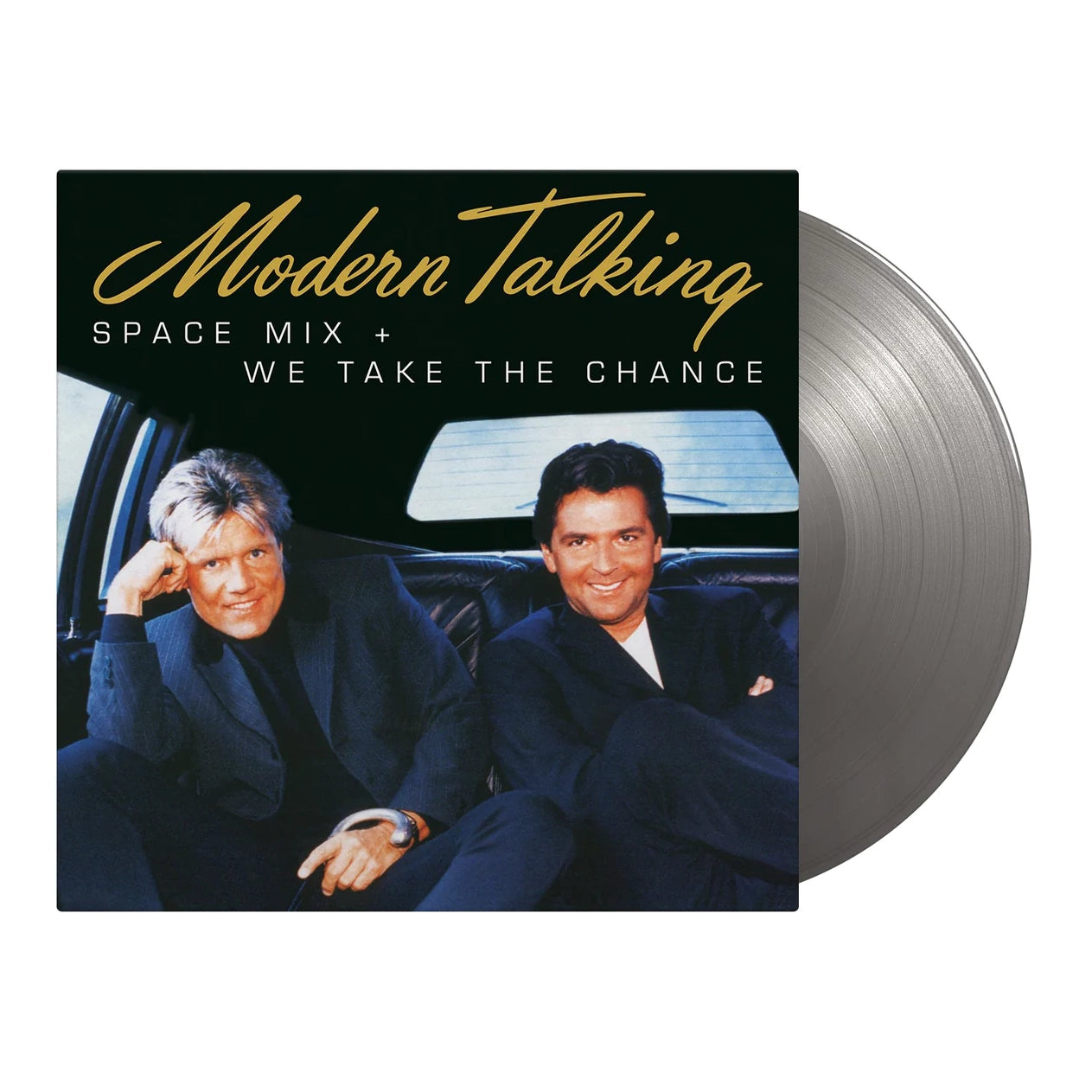 Modern Talking - Space Mix + We Take The Chance: Limited Silver Vinyl LP
