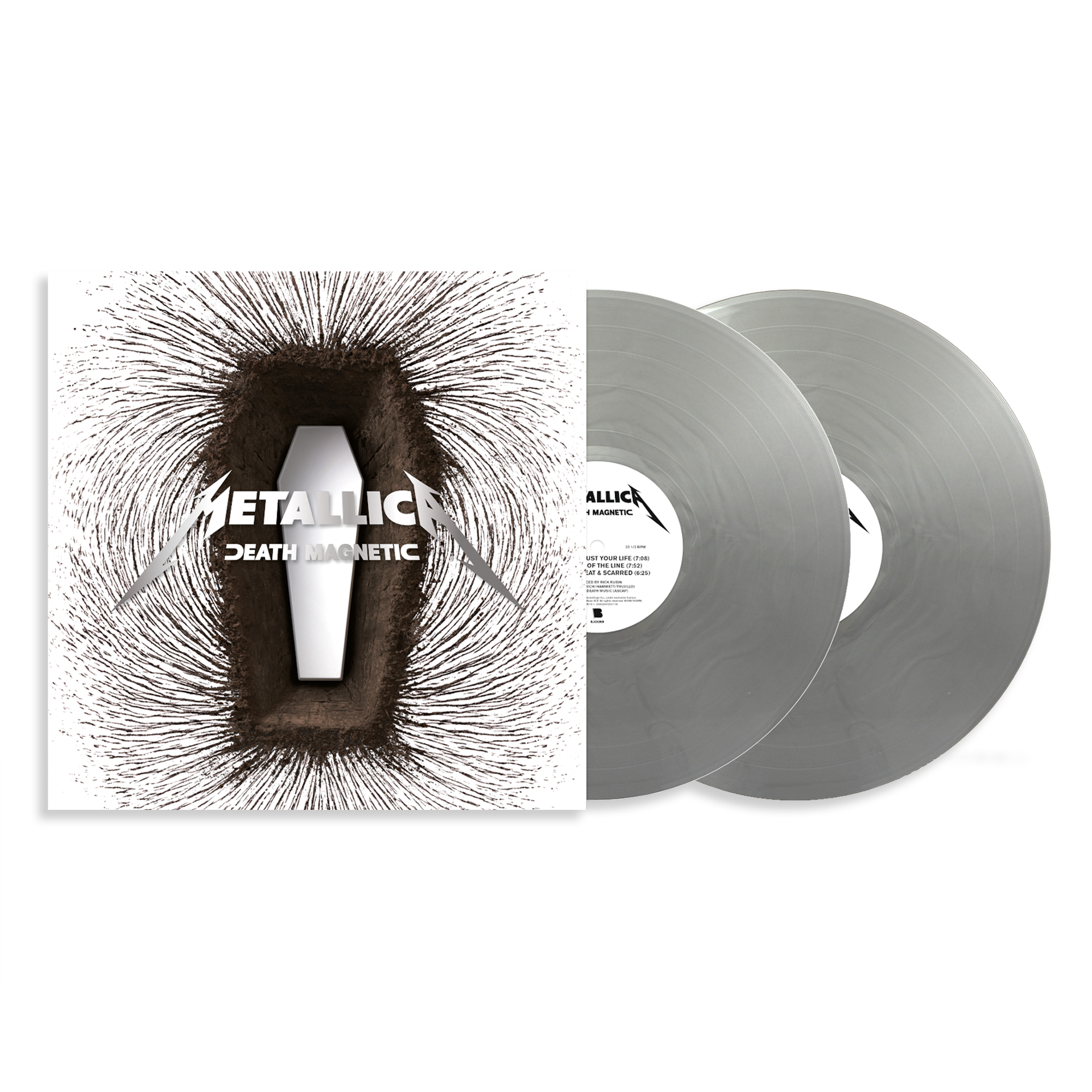 Metallica - Death Magnetic: Limited ‘Magnetic Silver’ Vinyl 2LP