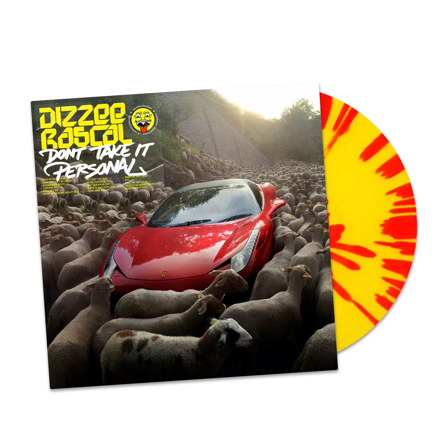 Don't Take It Personal: Limited Red/Yellow Splatter Vinyl LP & Signed Print [100 Available]