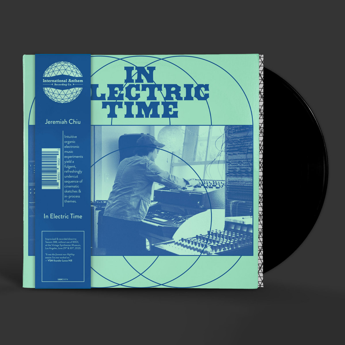Jeremiah Chiu - In Electric Time: Vinyl LP