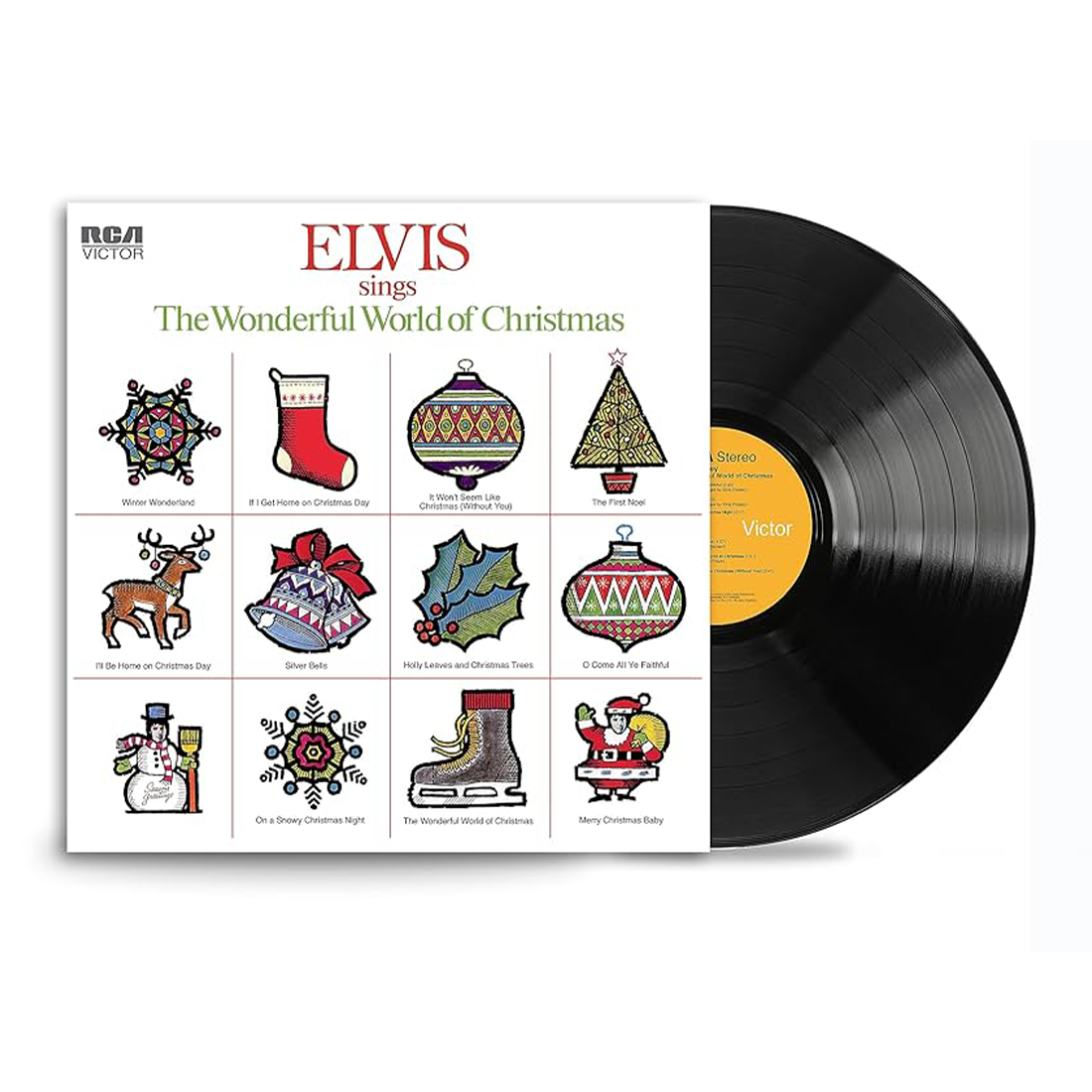 Elvis Presley - Elvis Sings The Wonderful World of Christmas: Vinyl LP