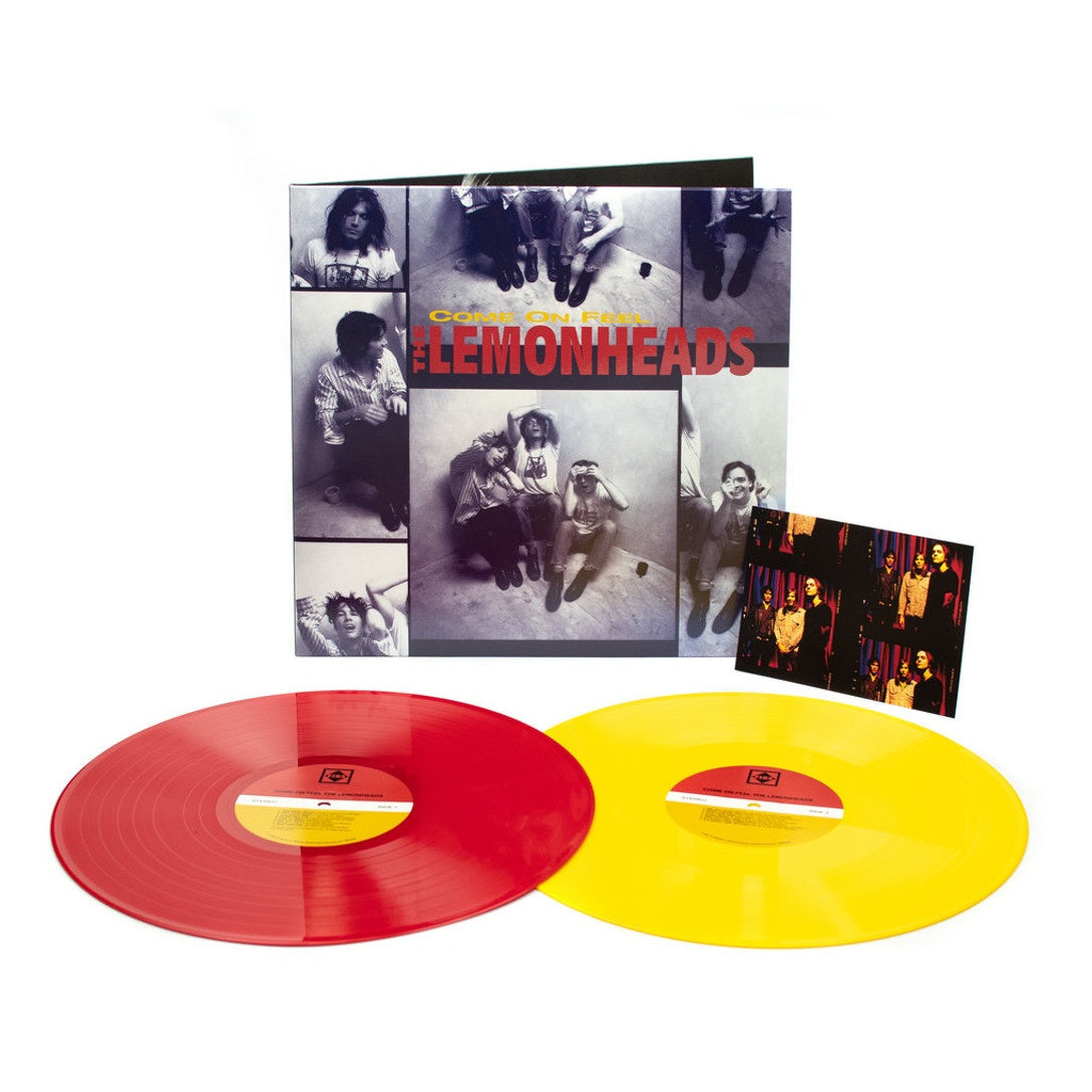 The Lemonheads - Come on Feel - 30th Anniversary Edition: Gatefold Double Yellow & Red Vinyl 2LP