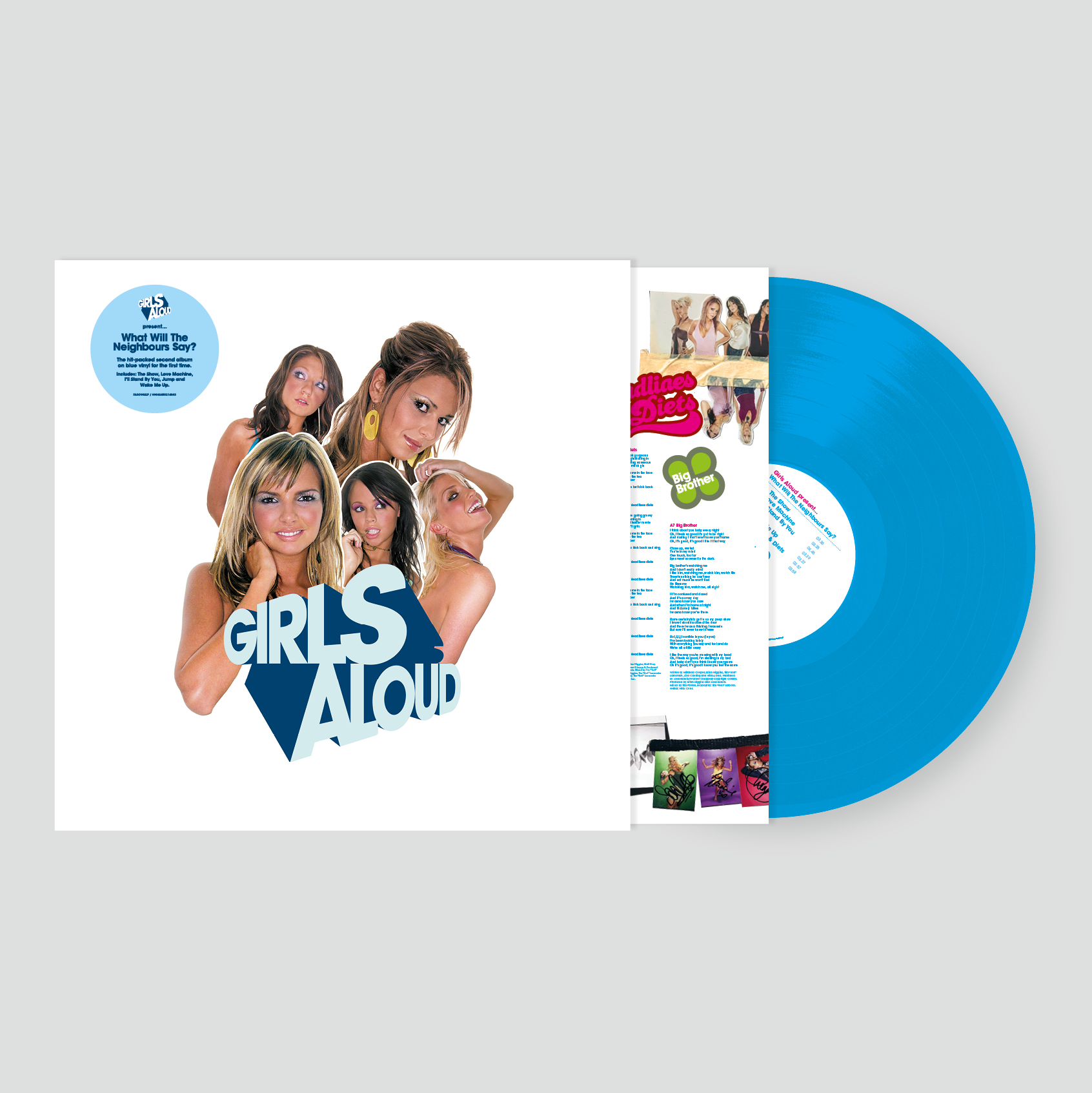 What Will The Neighbours Say? (Deluxe Edition): Blue Vinyl LP & Sticker Sheet