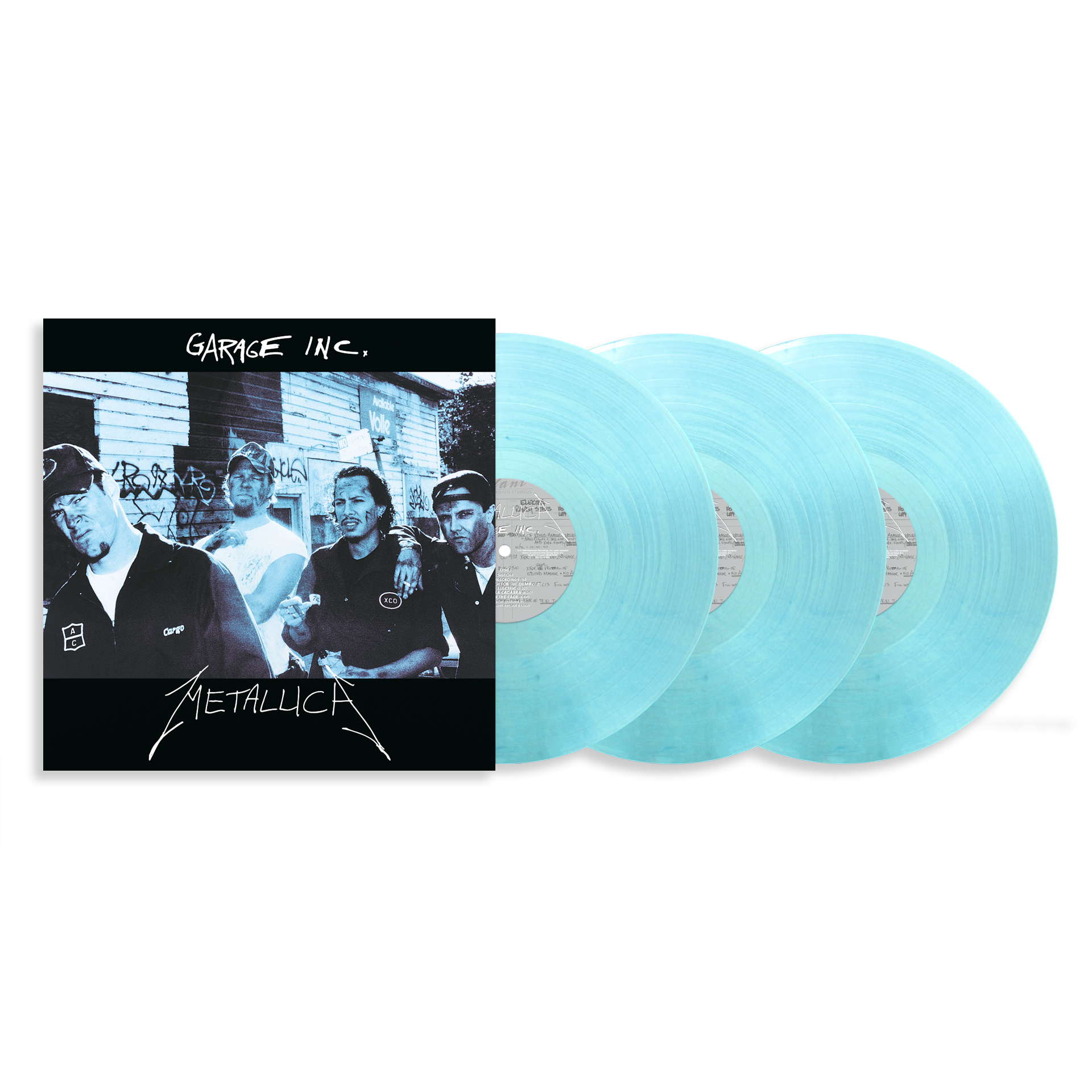 Metallica - Garage Inc: Limited ‘Fade To Blue’ Vinyl 3LP