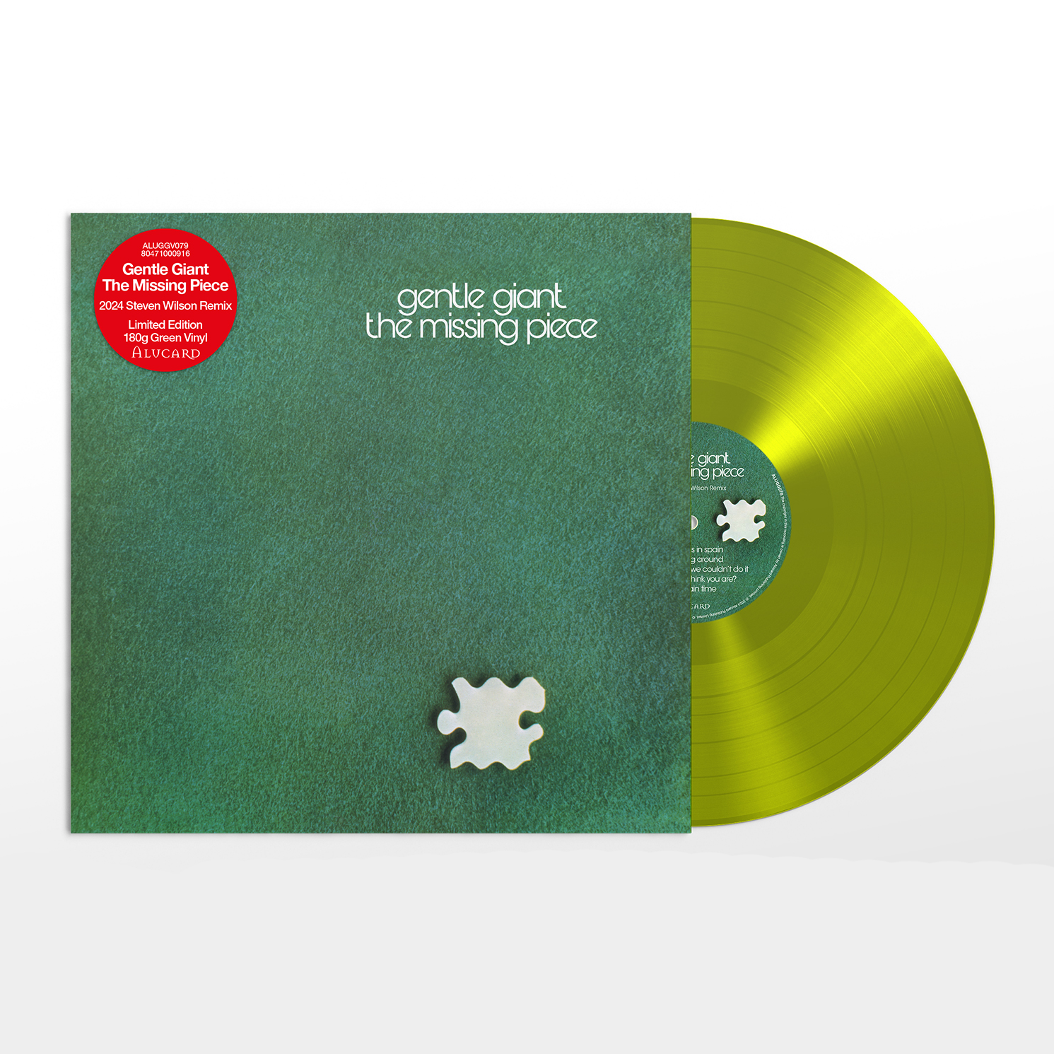 Gentle Giant - The Missing Piece ( 2024 Steven Wilson Remix): Limited Green Vinyl LP