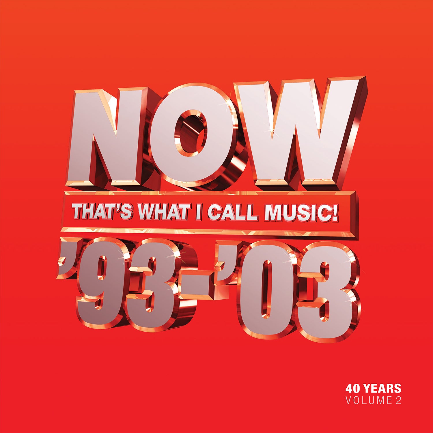 Various Artists - NOW That's What I Call 40 Years: Volume 2 - 1993-2003 (3LP)