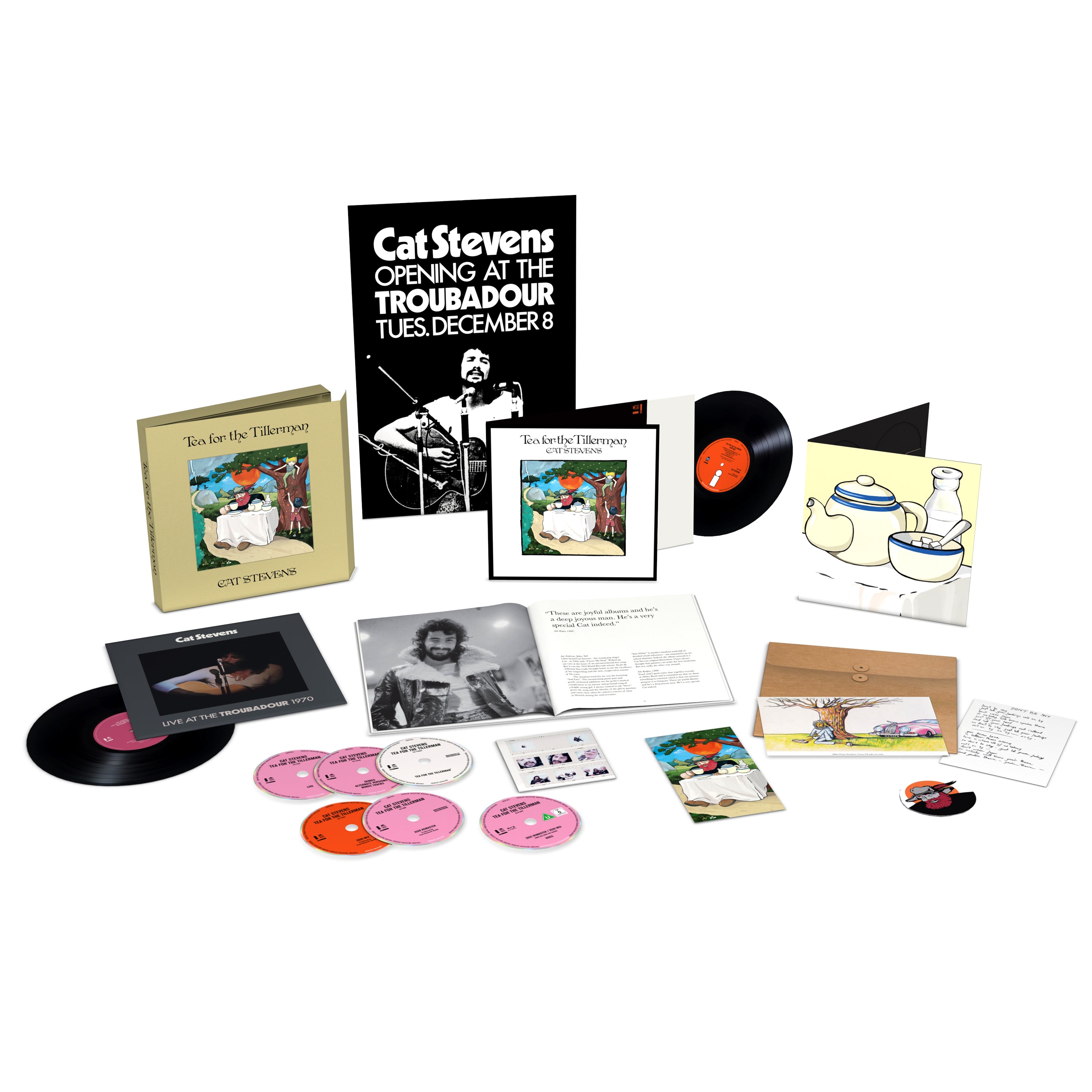 Cat Stevens - Tea For The Tillerman: Super Deluxe Edition Box Set