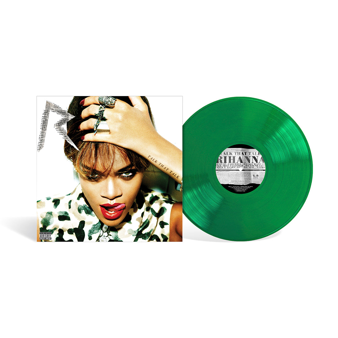 Rihanna - Talk That Talk: Translucent Emerald Green Vinyl LP