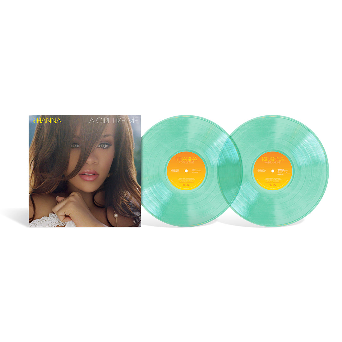 Rihanna - A Girl Like Me: Translucent SeaGlass Vinyl 2LP
