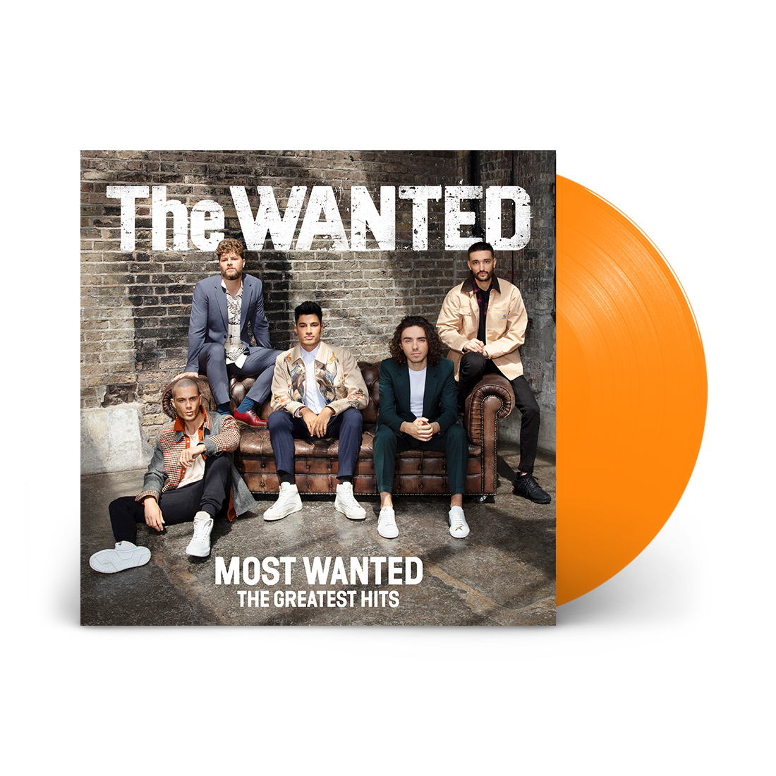 The Wanted - Most Wanted - The Greatest Hits: Orange Vinyl LP