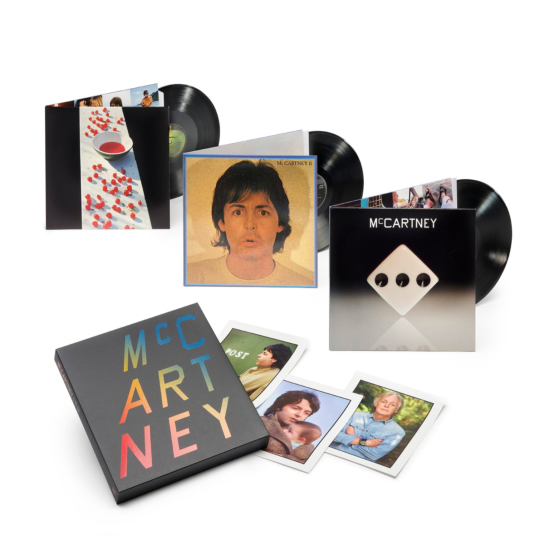 Paul McCartney, Wings - ﻿﻿McCartney I II III Limited Edition 3LP Box Set