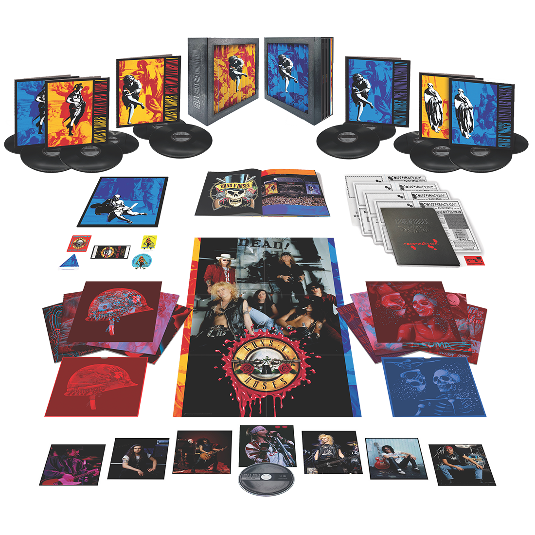 Guns N Roses - Use Your Illusion: Super Deluxe 12LP + Blu-Ray Box Set