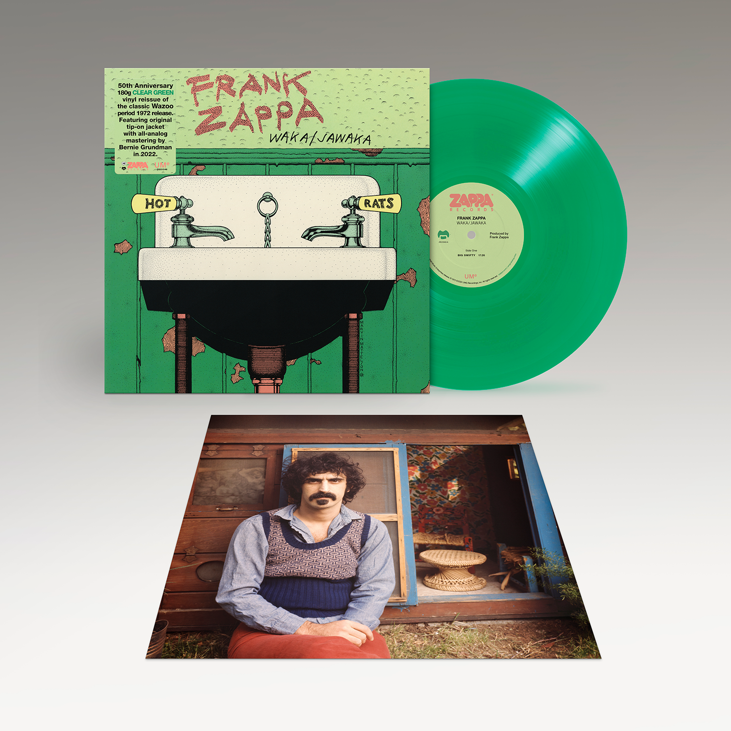 Frank Zappa - Waka / Jawaka: Exclusive Translucent Green Vinyl LP