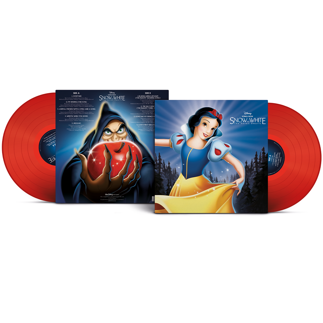 Various Artists - Songs from Snow White and the Seven Dwarfs: Limited Edition Red Vinyl LP