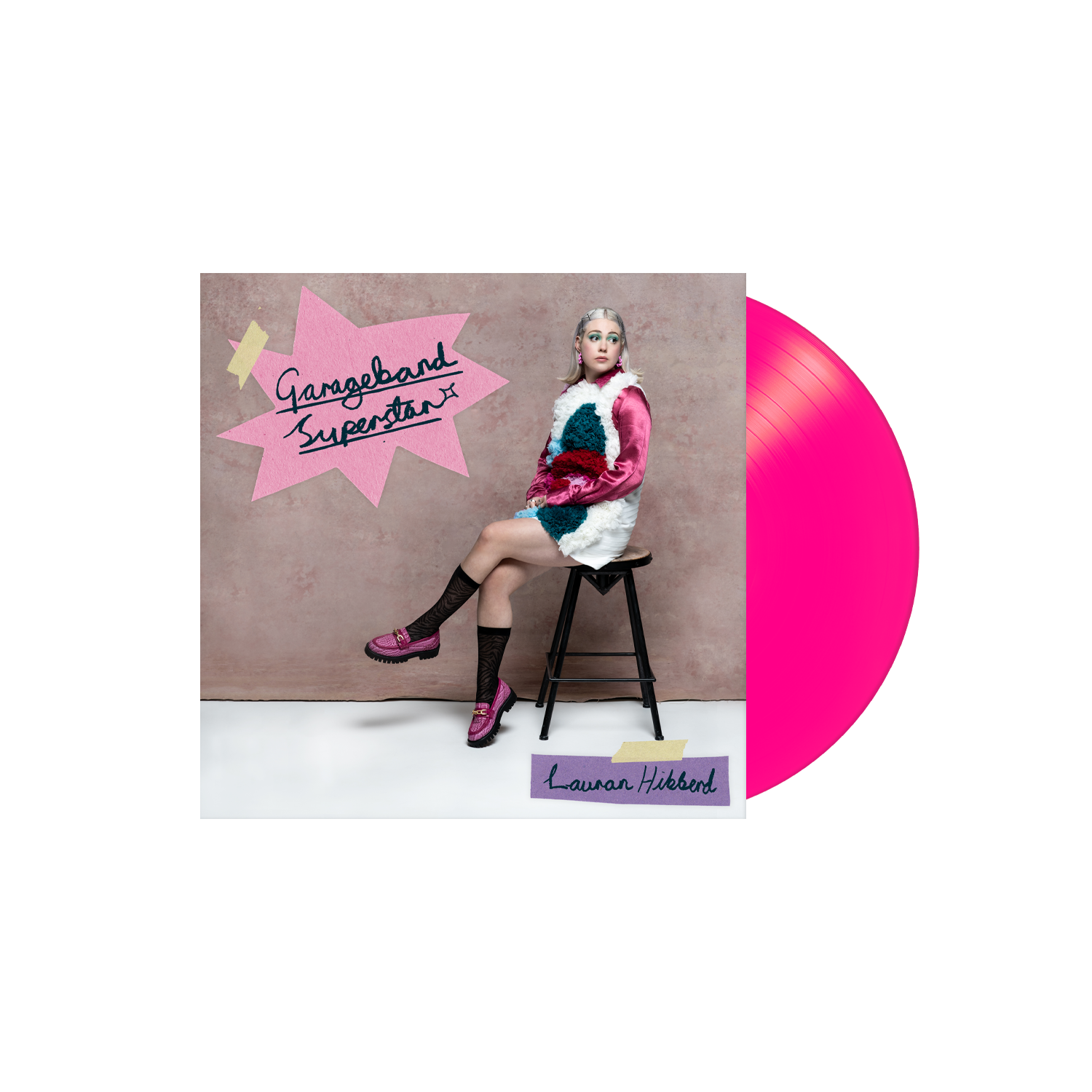 Lauran Hibberd - Garageband Superstar: Transparent Pink Vinyl LP