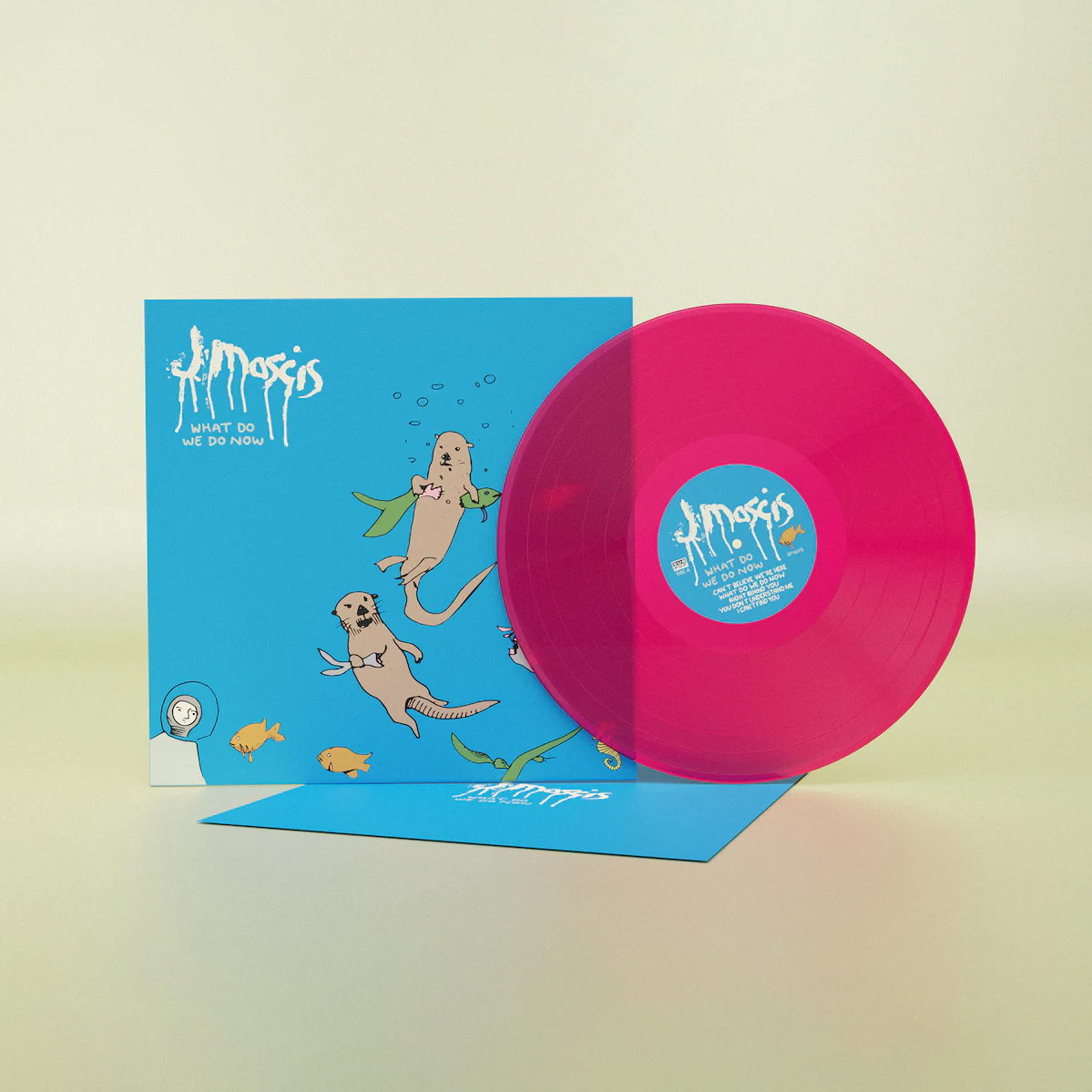 J Mascis - What Do We Do Now: Limited Neon Pink Loser Vinyl LP