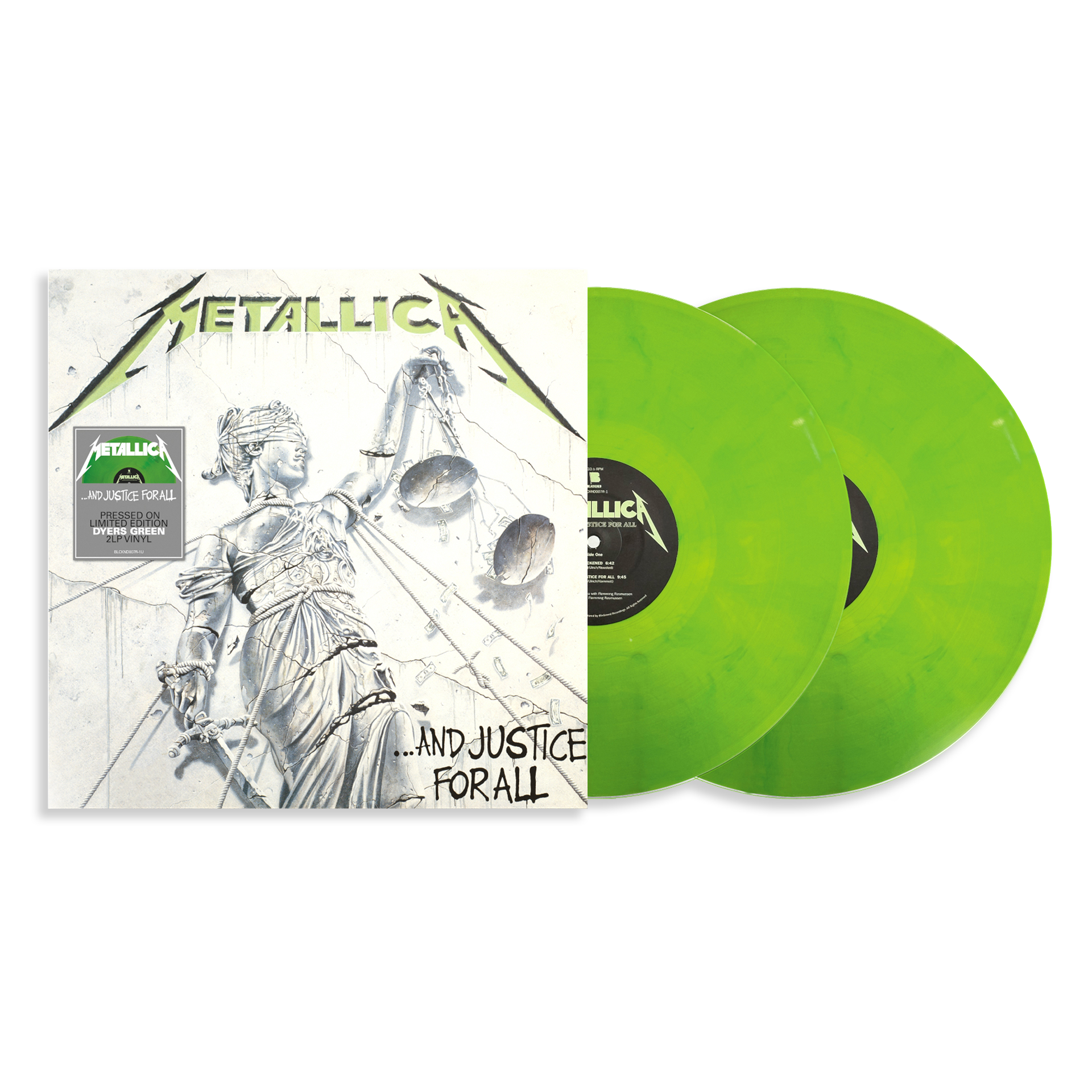 Metallica - ...And Justice For All: Limited 'Dyers Green' Vinyl 2LP