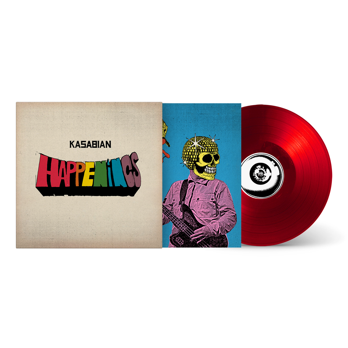 Kasabian - Happenings: Limited Red Vinyl LP - Sound of Vinyl