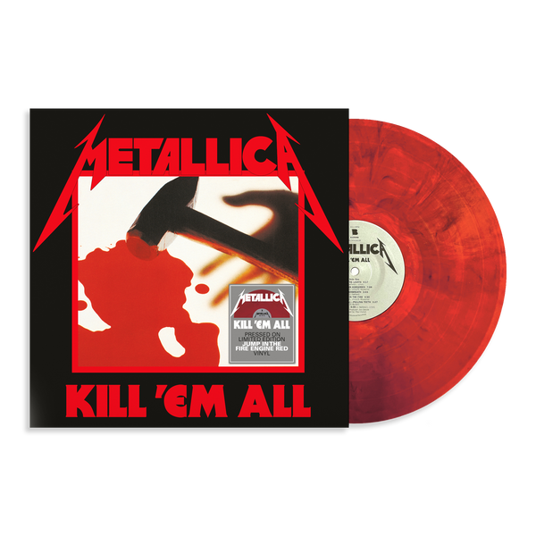 Metallica - Kill 'Em All: Limited 'Jump In The Fire Engine' Red Vinyl ...