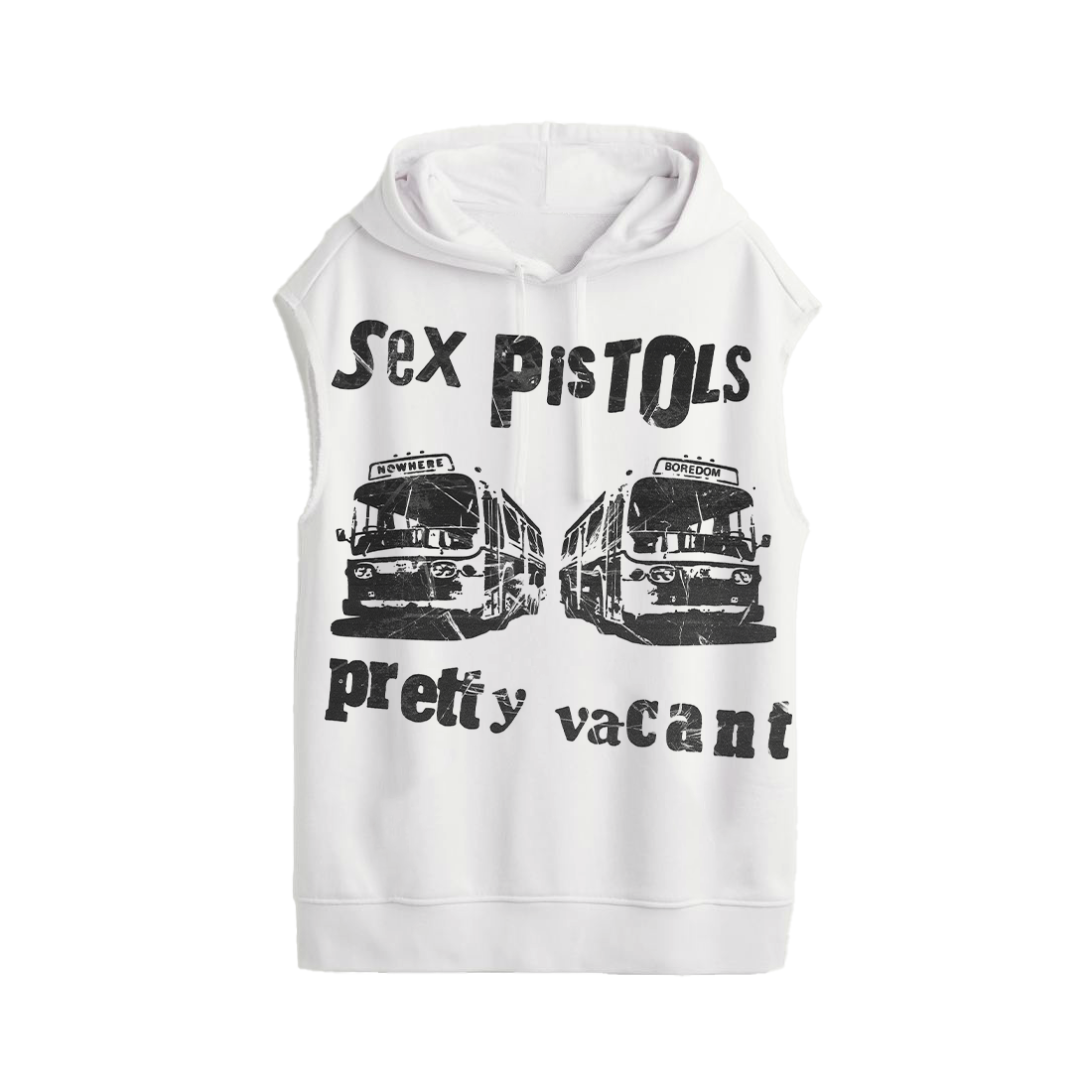 Sex Pistols - Pretty Vacant Sleeveless Hoodie