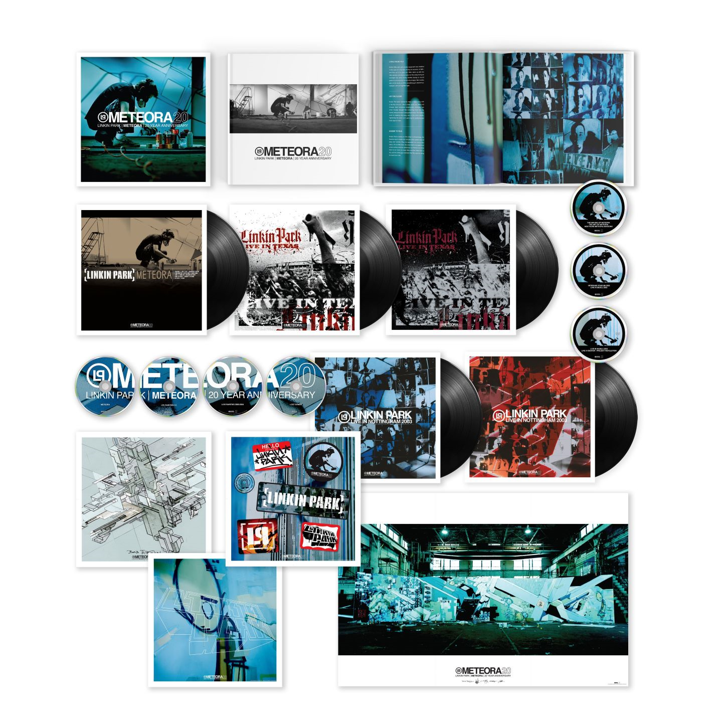 Linkin Park - Meteora (20th Anniversary Edition): Super Deluxe Edition Vinyl Box Set