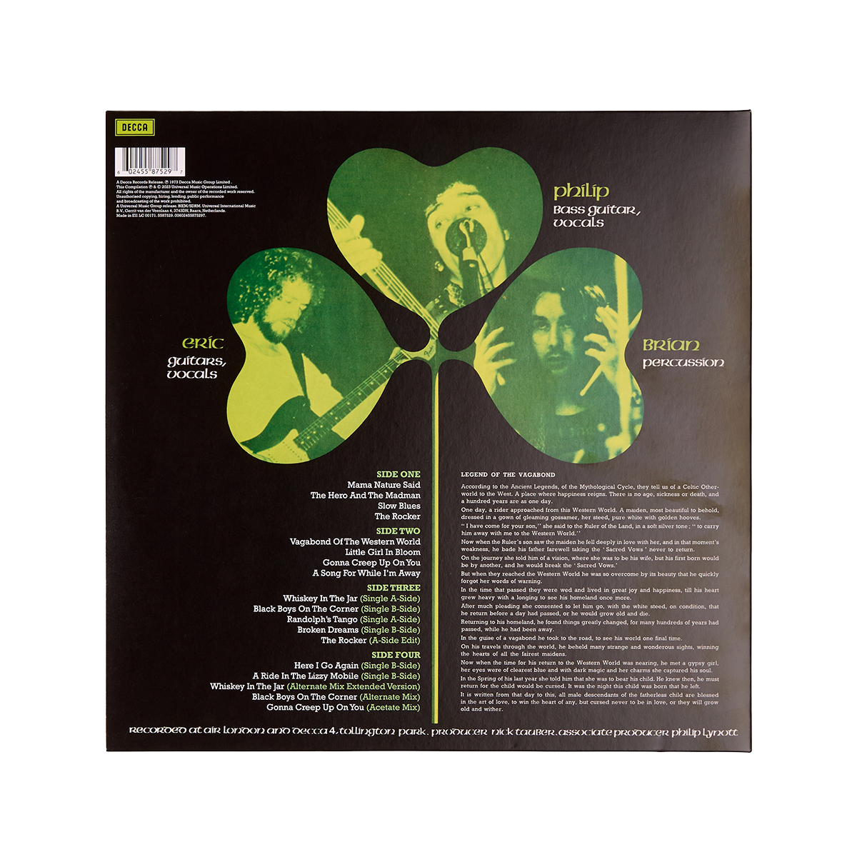 Thin Lizzy - Vagabonds Of The Western World: Deluxe Purple Vinyl 2LP