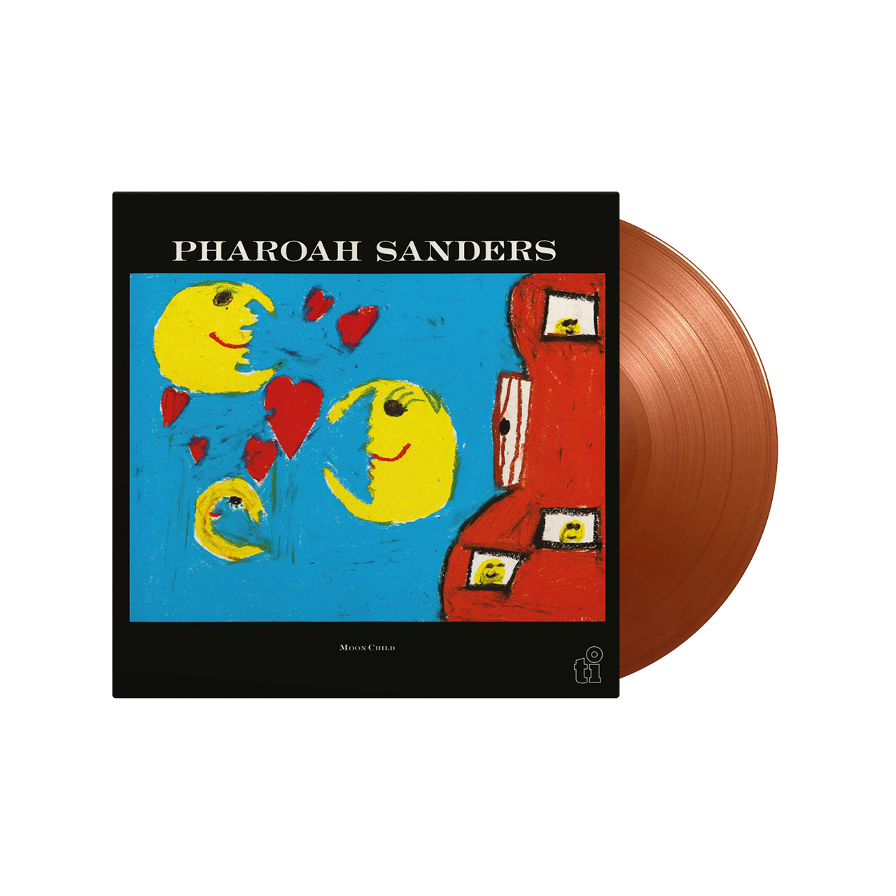 Pharoah Sanders - Moon Child: Limited Gold + Orange Marbled Vinyl LP