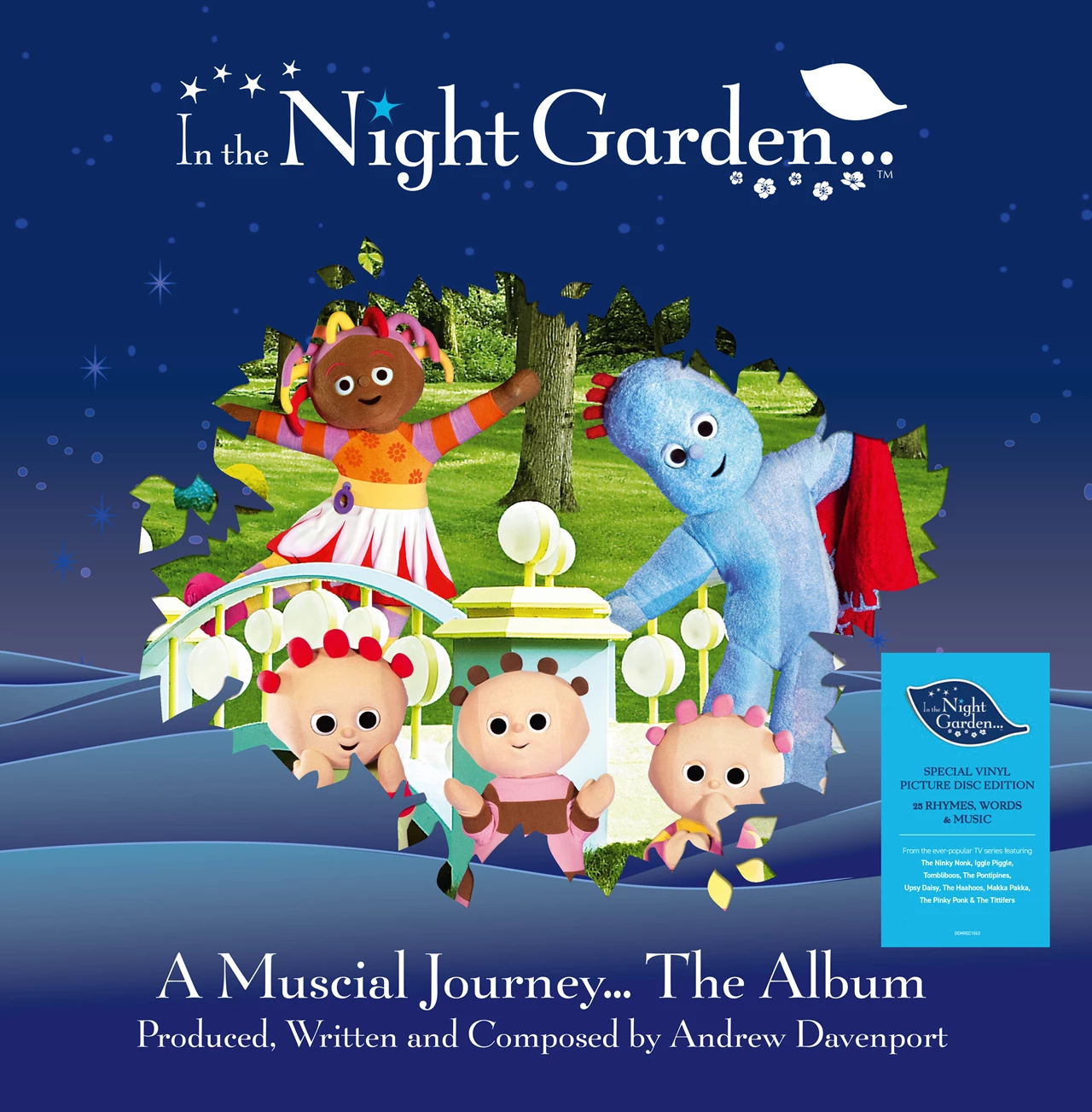 Various Artists - In The Night Garden... A Musical Journey... The Album: Picture Disc Vinyl LP