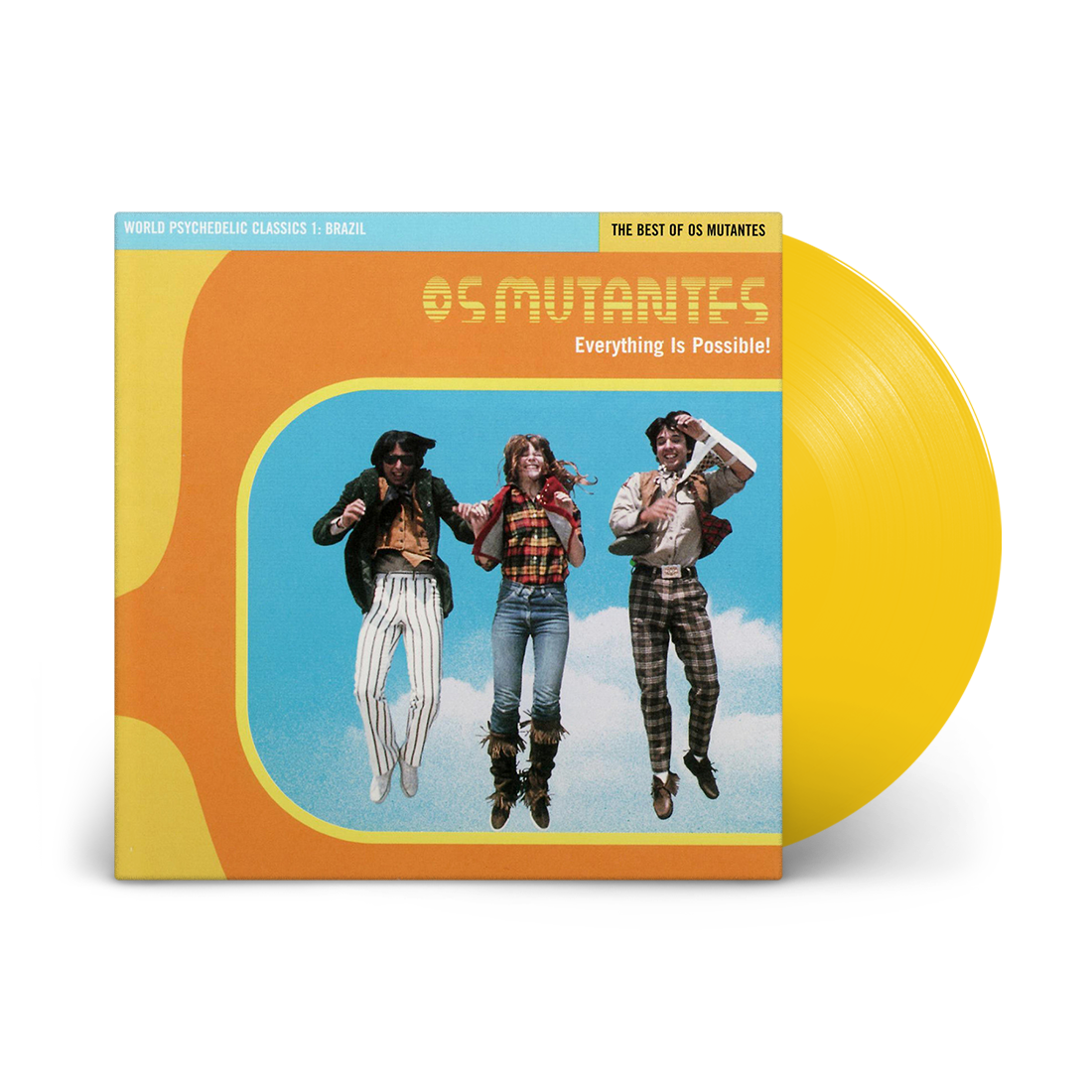 Various Artists - World Psychedelic Classics 1: Everything Is Possible: The Best Of Os Mutantes: Yellow Vinyl LP