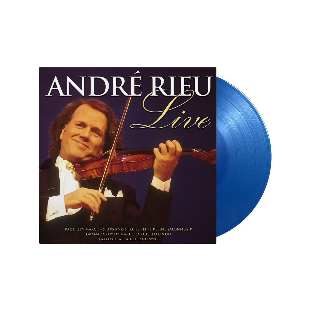 André Rieu - Live: Limited Translucent Blue Vinyl LP.