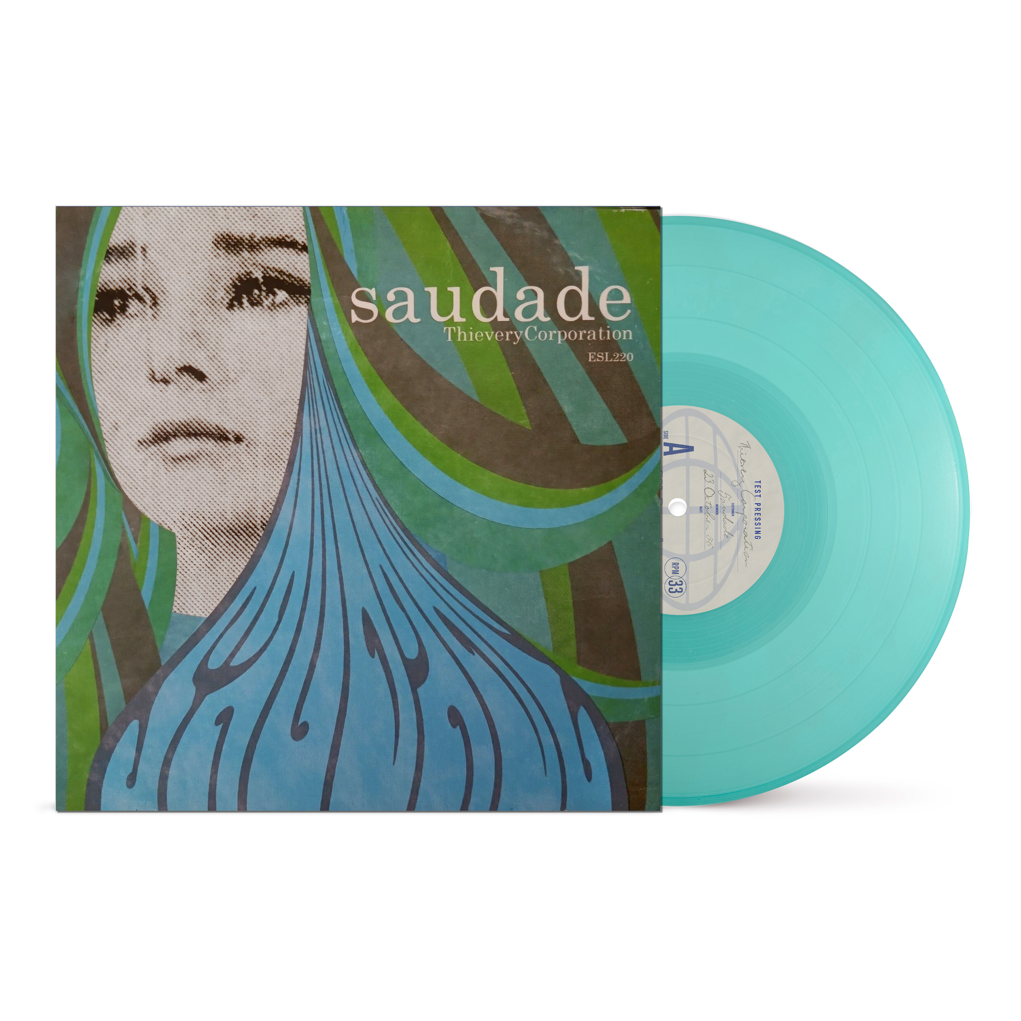 Thievery Corporation - Saudade (10th Anniversary): Translucent Blue Vinyl LP