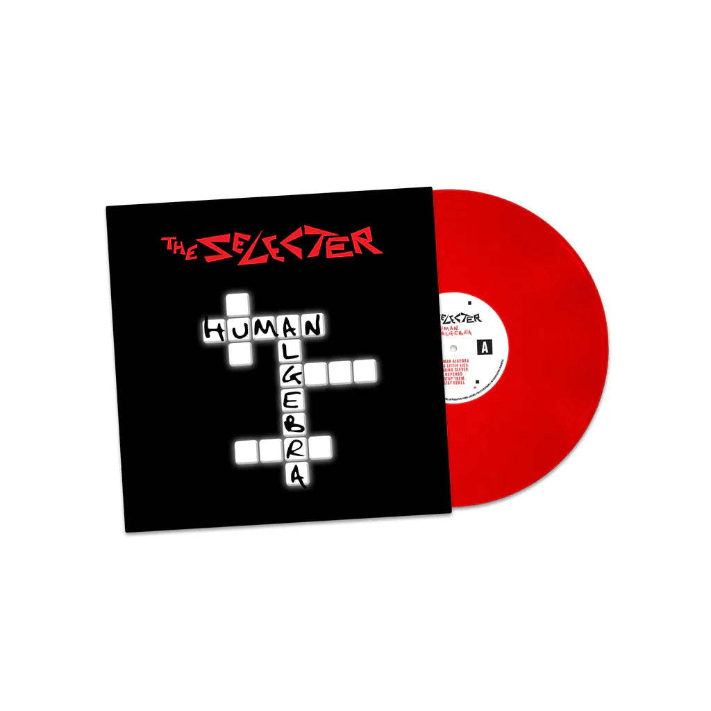 Human Algebra: Red Vinyl LP + Signed Print