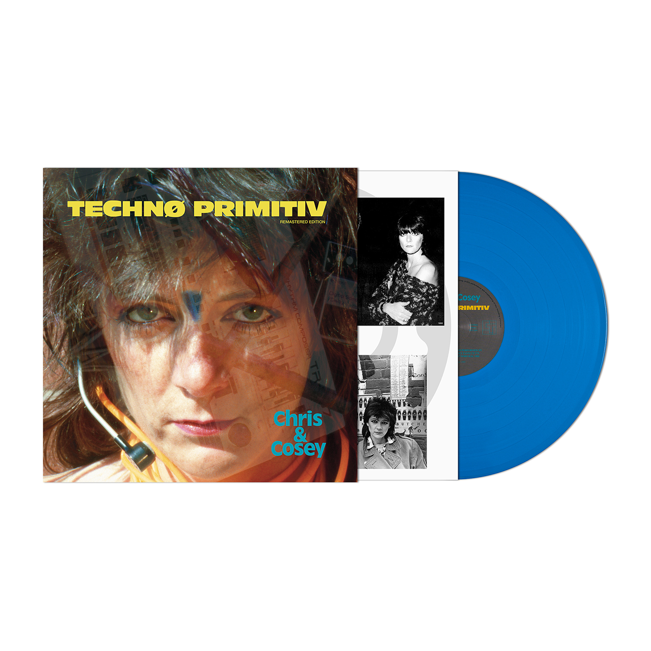 Chris & Cosey - Techno Primitiv (Remastered): Limited Edition Blue Vinyl LP