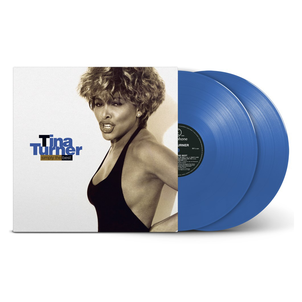 Tina Turner - Simply The Best: Blue Vinyl 2LP