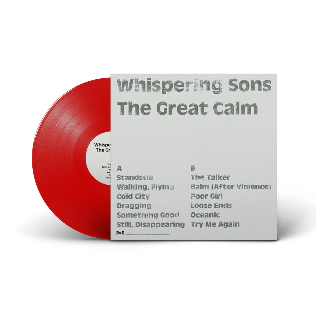 Whispering Sons - The Great Calm: Limited Red Vinyl LP